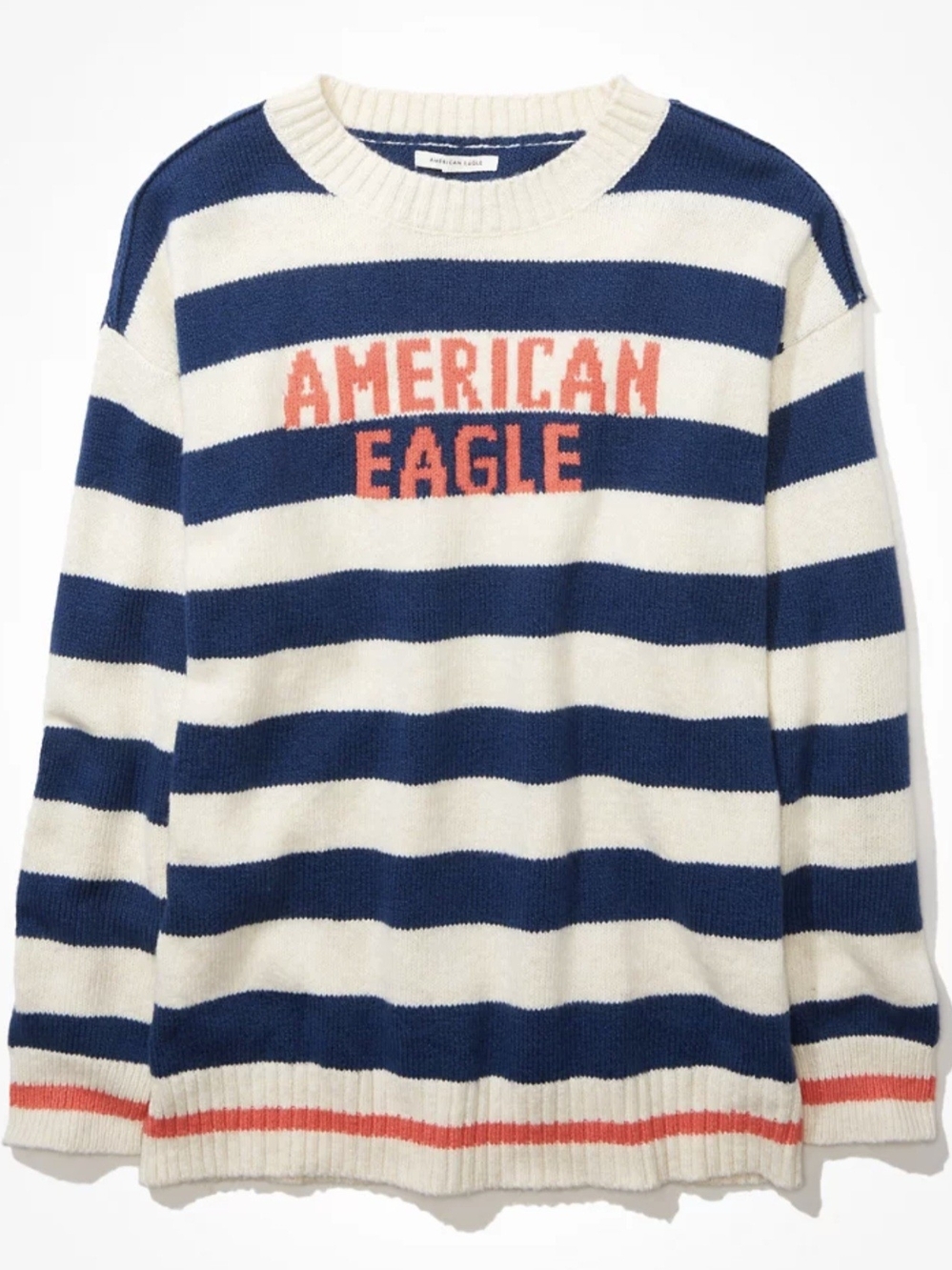 AE Oversized Rugby Swrater Sweater NWOT SIZE M